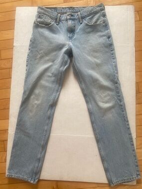 Levi's 511 Light Blue Straight-Leg Women's Jeans size W30 L30